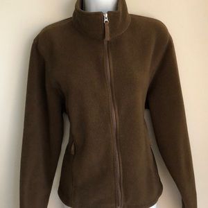 LL Bean fleece jacket.